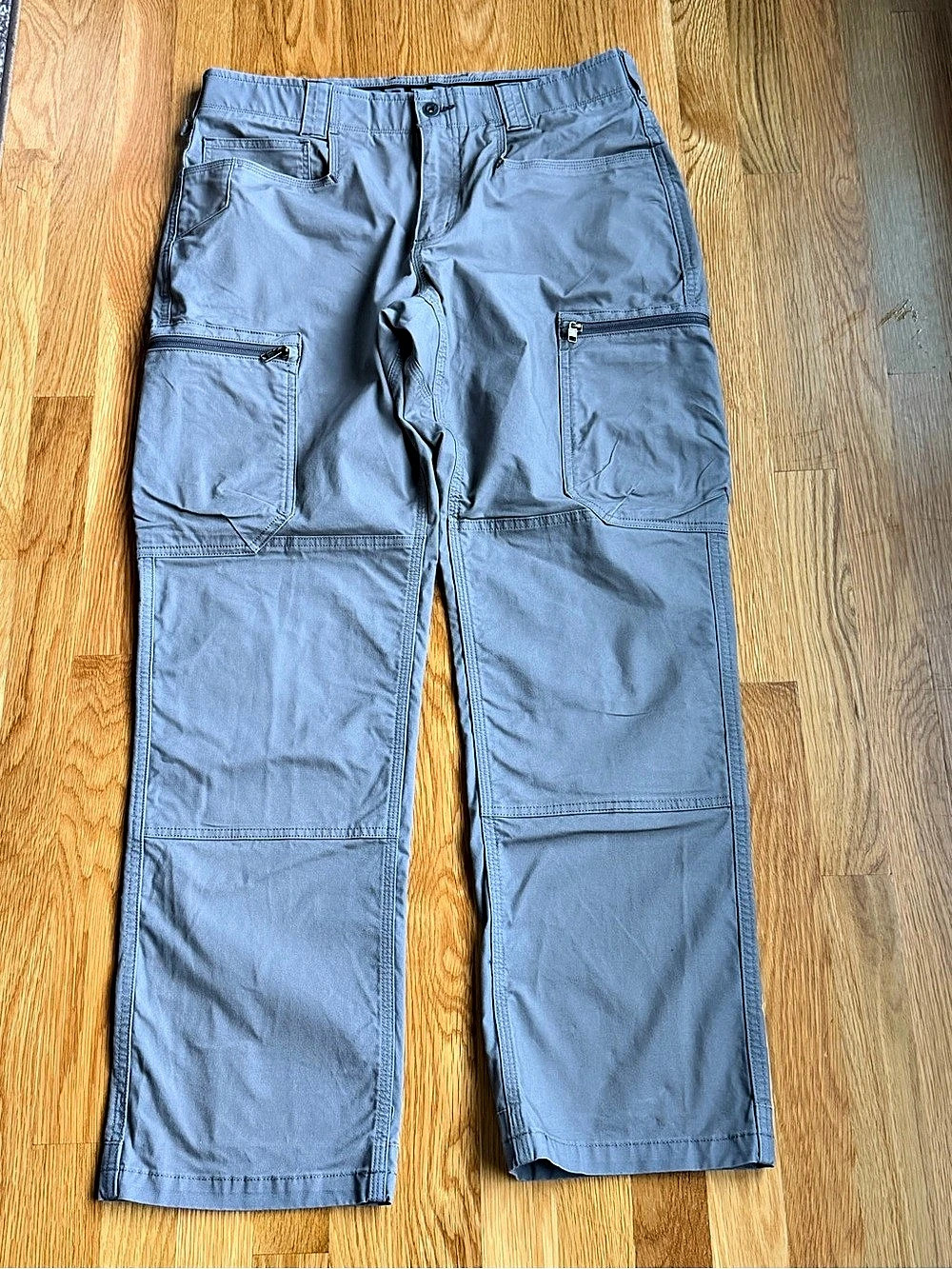 Alaskan Hardgear (AKHG) by Duluth Trading Co Men's Cargo Pants Grey - Size 34x32